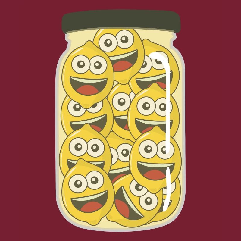 Citrons dans un pot de citron