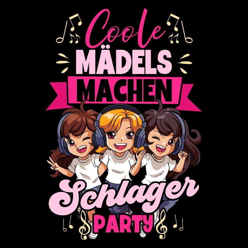 Coole Mädels Machen Schlager