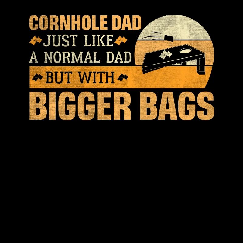 Tout comme un papa normal mais avec des sacs plus grands -