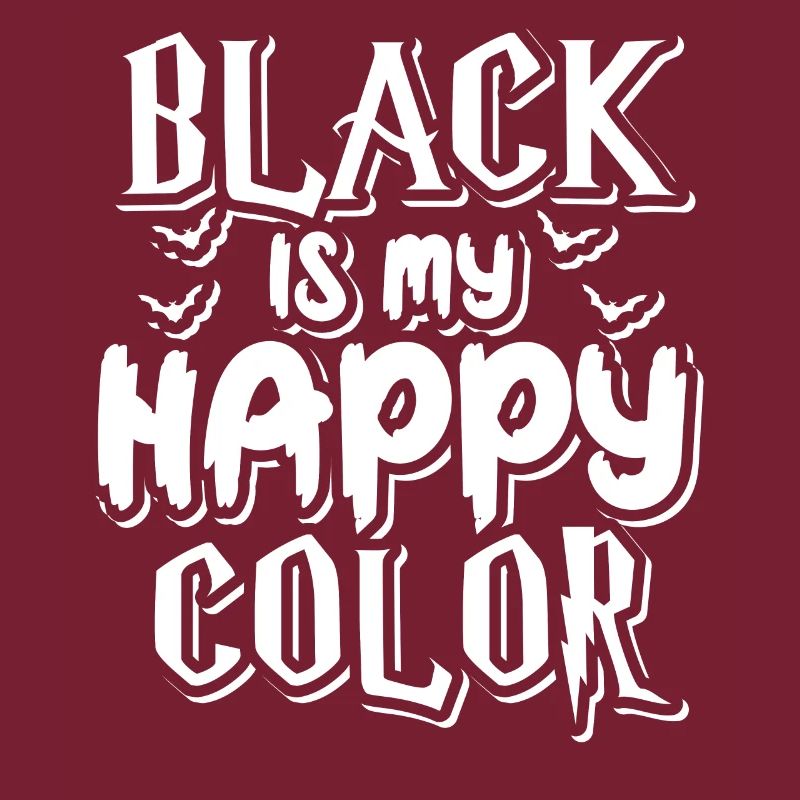 Le noir gothique est ma couleur heureuse Baphomet