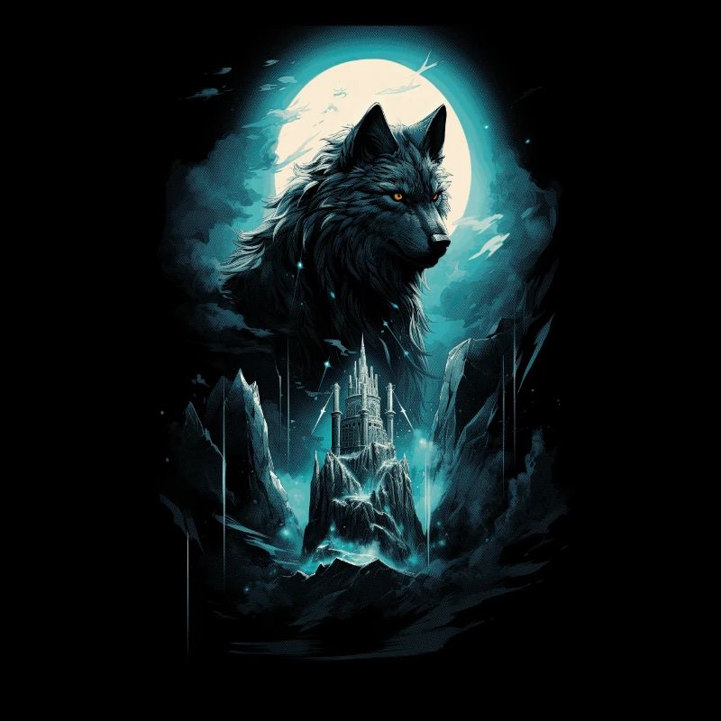 Wolf Wolves Middle Ages Dark Wilderness Nordic