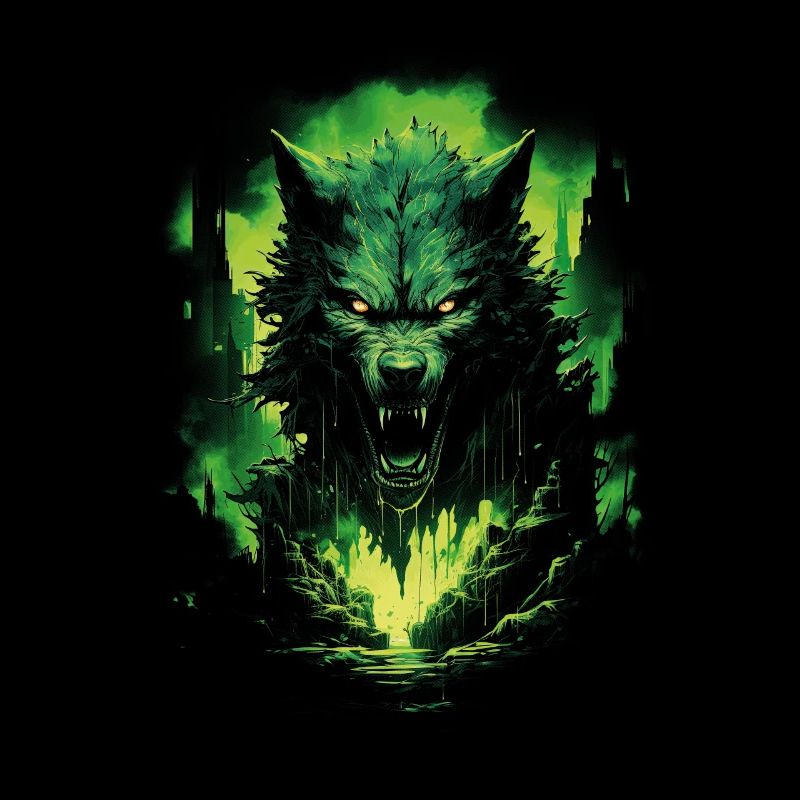 Fantasy Wolf Werwolf Horror Schwert Übernatürlich