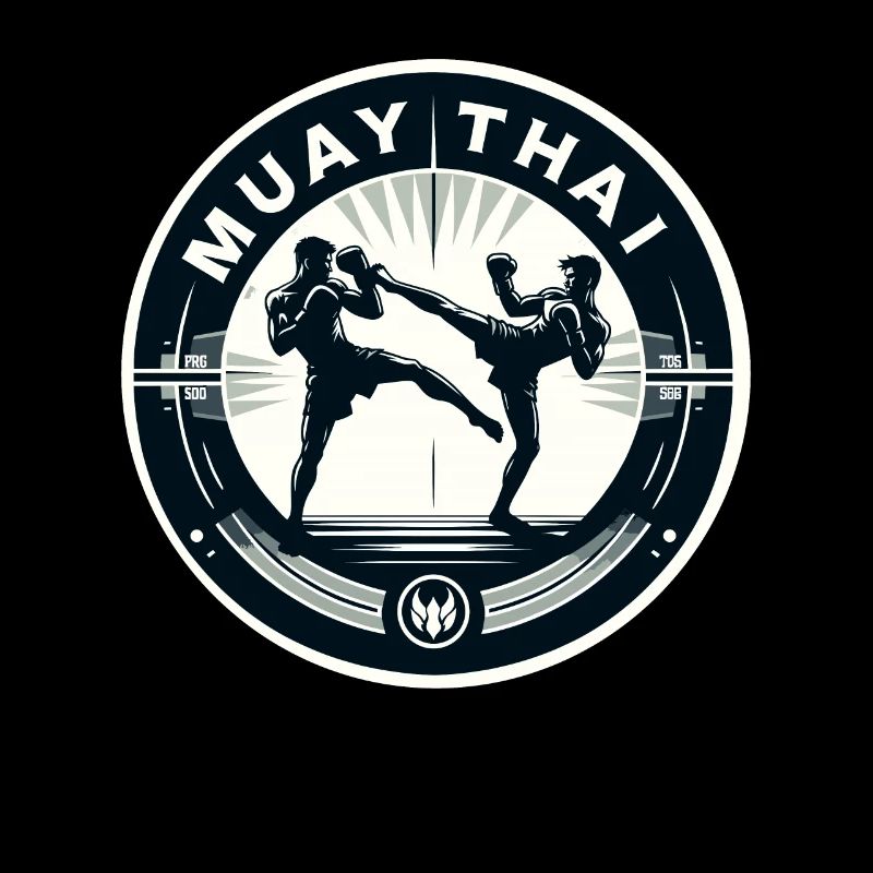 Muay Thai Illustration