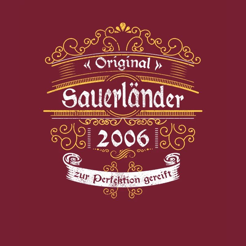 2006 Geburtstag Sauerländer Original Whiskey