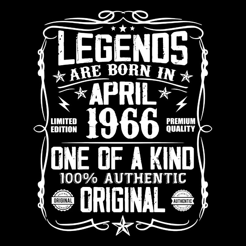 De legendes werden geboren in april 1966 - Gift 1966