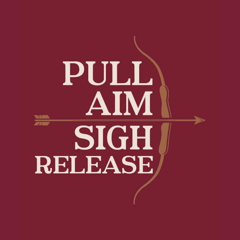 Pull Aim Sigh Release - Archer Bow