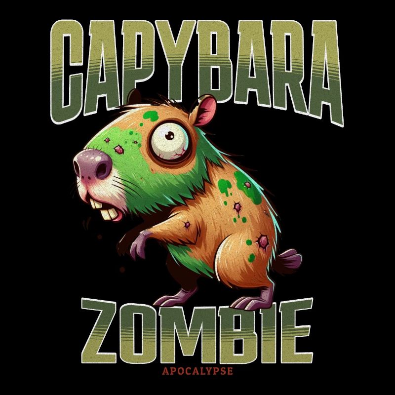Capybara Zombie