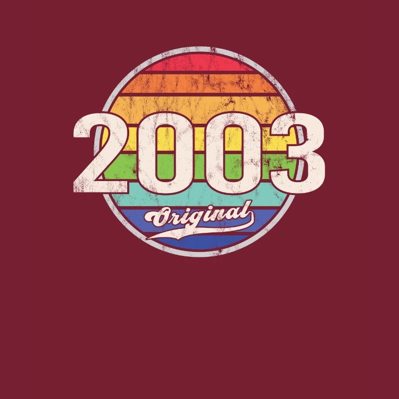 2003 Anniversaire Année Original
