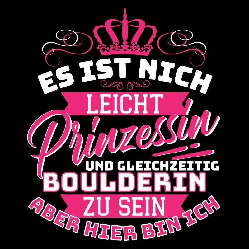 Princesse et Boulder Rocher drôle