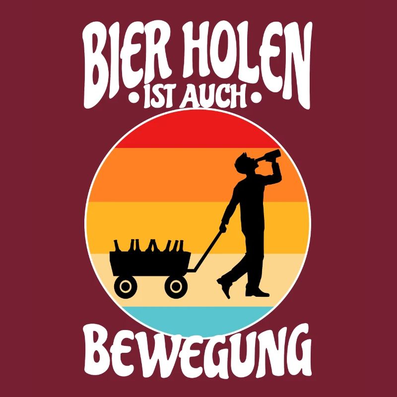 Getting beer is also exercise