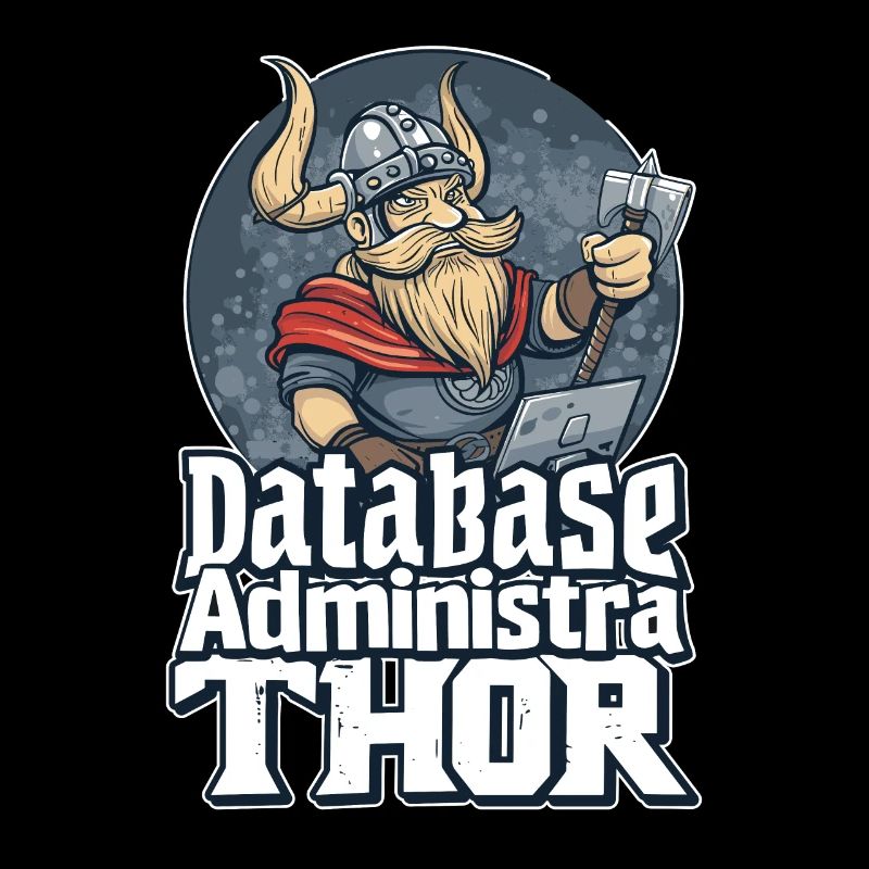 Viking Databaseadministra-thor Nerdy