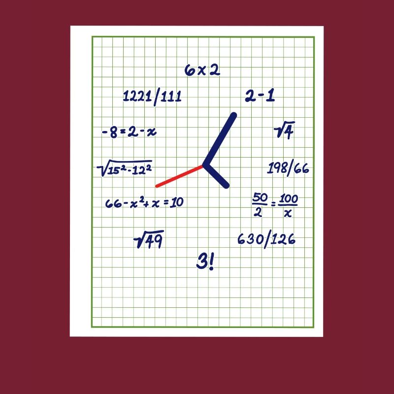 Clock Mathematics with Creative Formulas