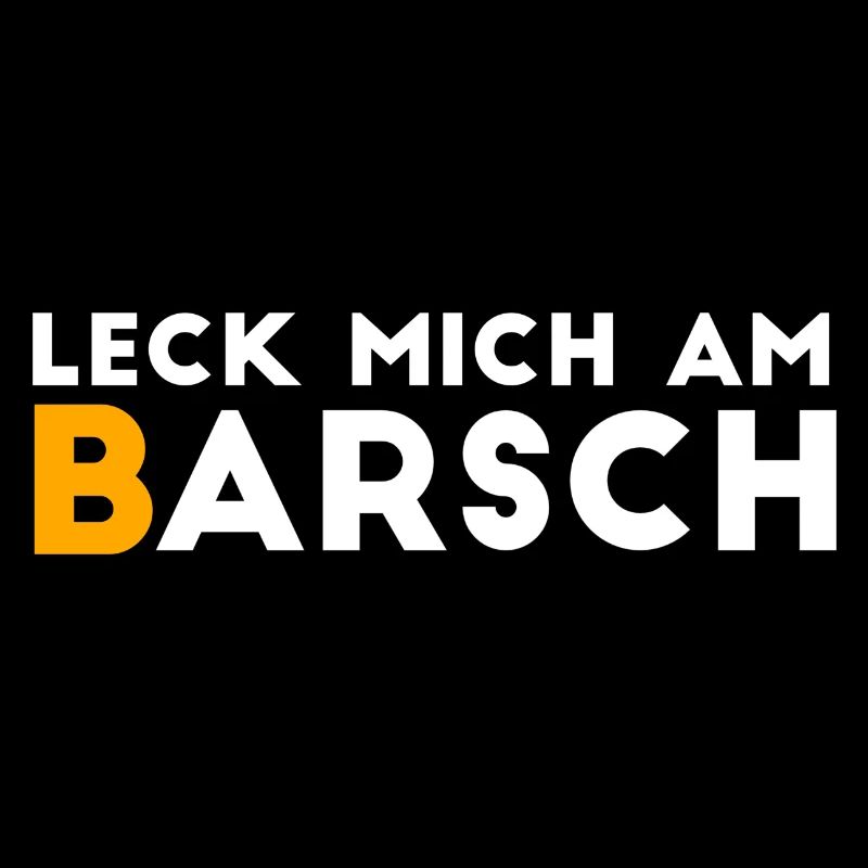 Leck mir den Barsch. Leck mich am Barsch.