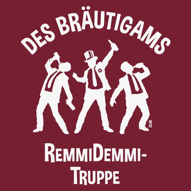 Des Bräutigams Remmidemmi-Truppe (JGA Bier Team W)