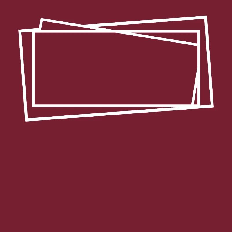 White Square Lines Strokes Frames