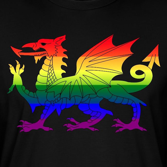 Welsh Pride Flag, Baner Balchder Cymru, Wales