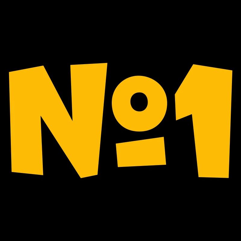 Erster Platz Nummer Eins Nummerierung