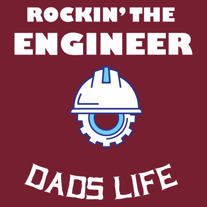 Rockin' the Engineer Dads Life Programmers Math Ge