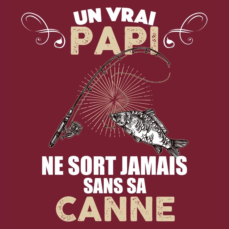 Papi canne à pêche