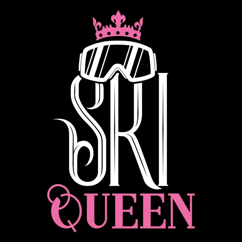 Ski Queen Skibrille Spruch