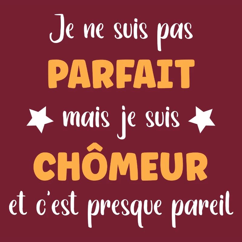 Je ne suis pas parfait mais chomeur