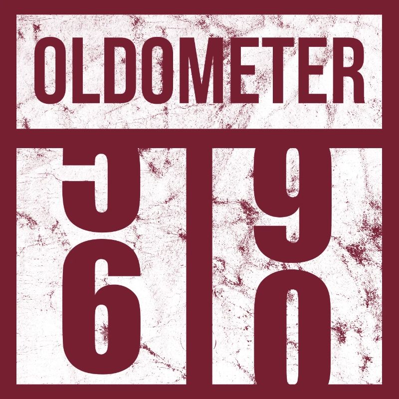 60 Oldometer 60. Geburtstagsgeschenkidee