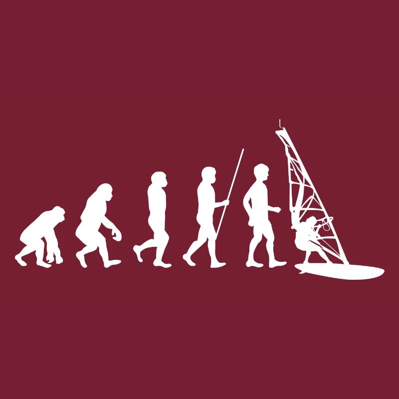 Windsurfer Windsurfing Evolution blanc