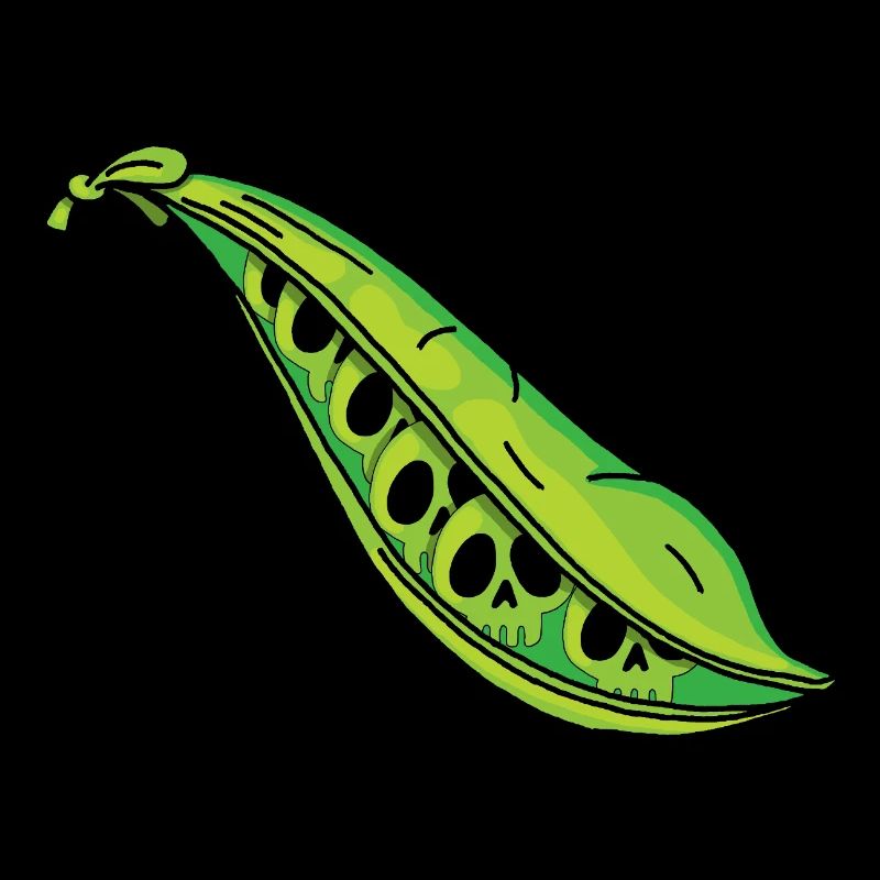 Crânes de petits pois