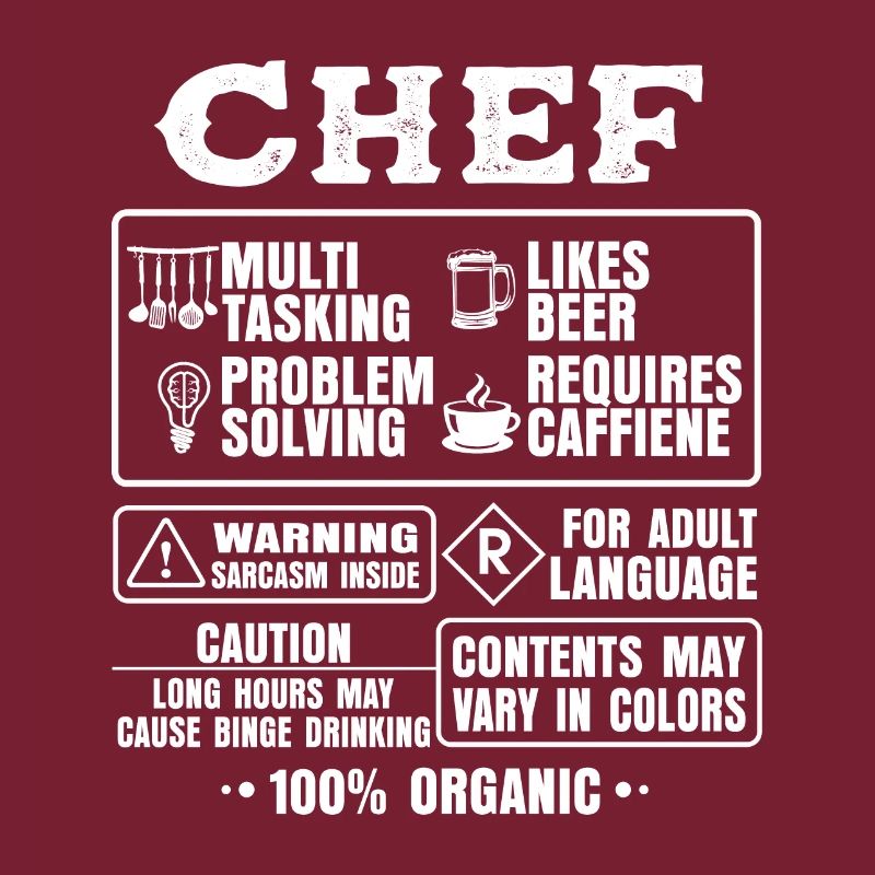 Funny Chef Cooking Gift Kitchen
