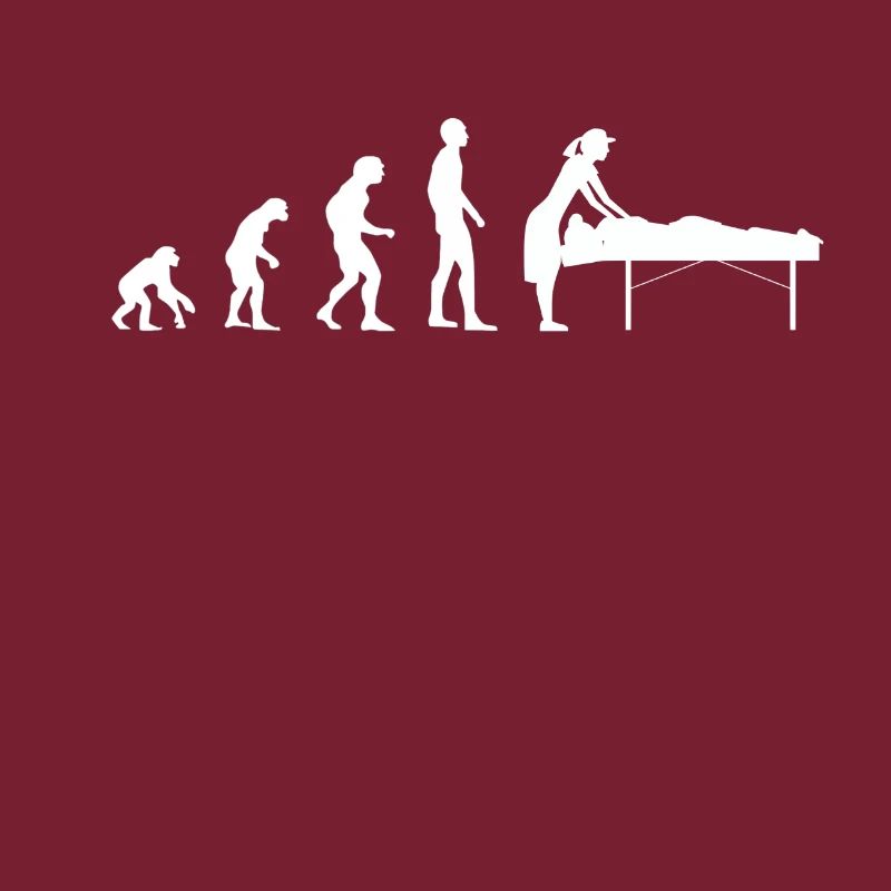 massage masseur shirt gift Evolution geschenk