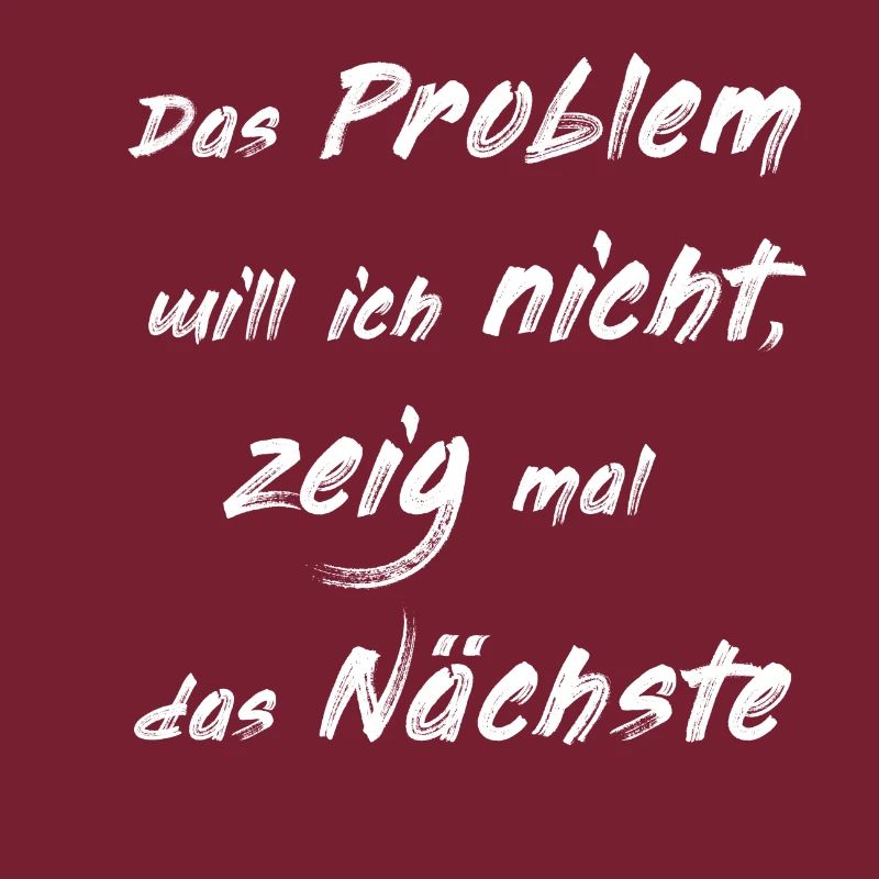 the problem I do not want to design