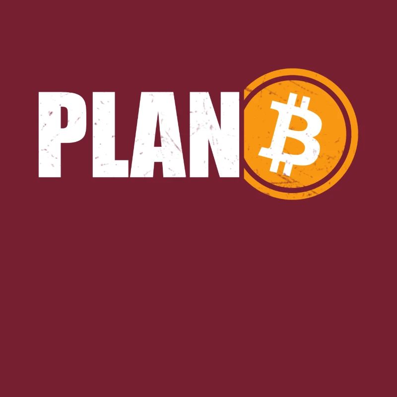 Bitcoin Plan B Kryptowährung Blockchain Geschenk