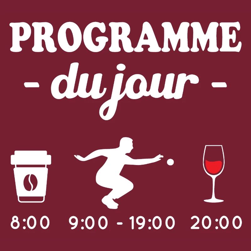 Programme du jour pétanque