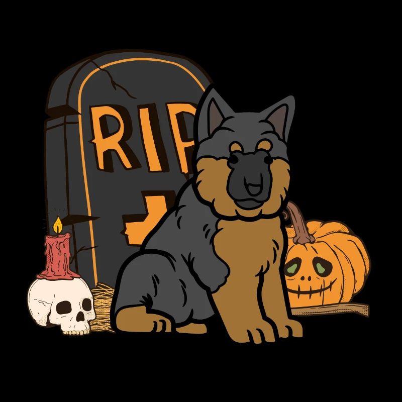 Cute German Shepherd Halloween Costume Dog