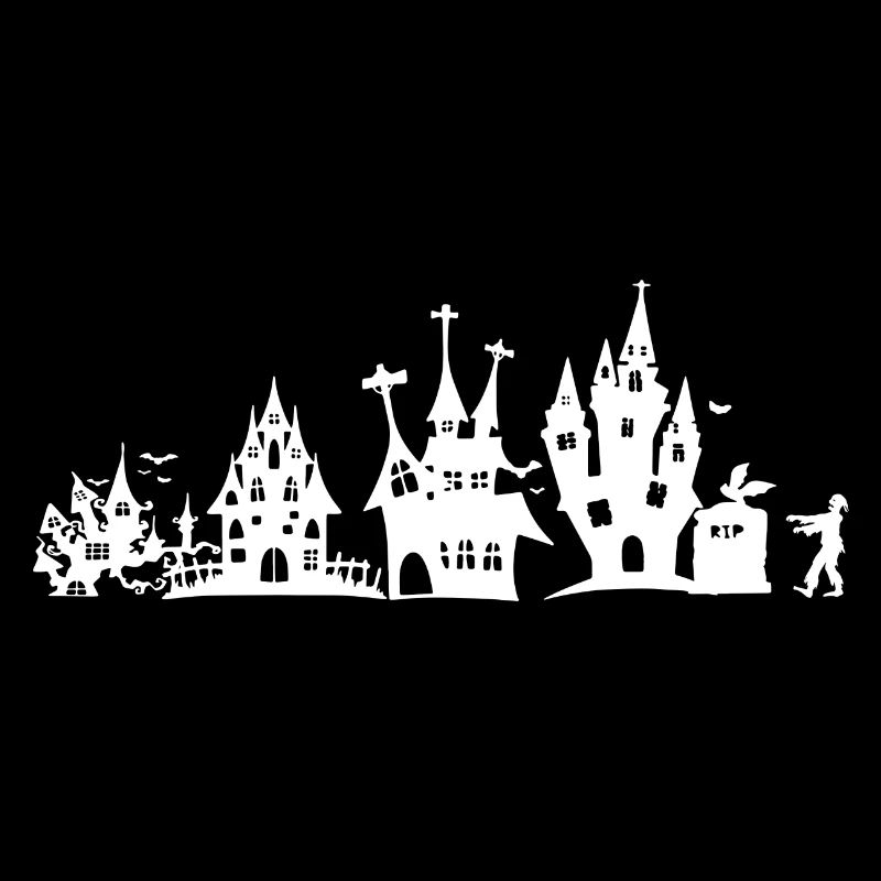 Creepy Skyline Halloween