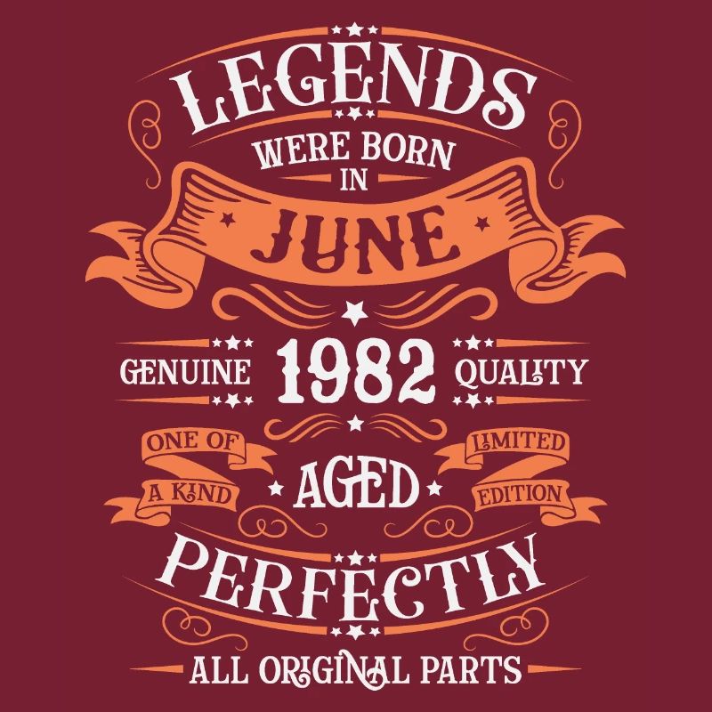 Date de naissance : Juin 1982 - Edition Limitée Rétro