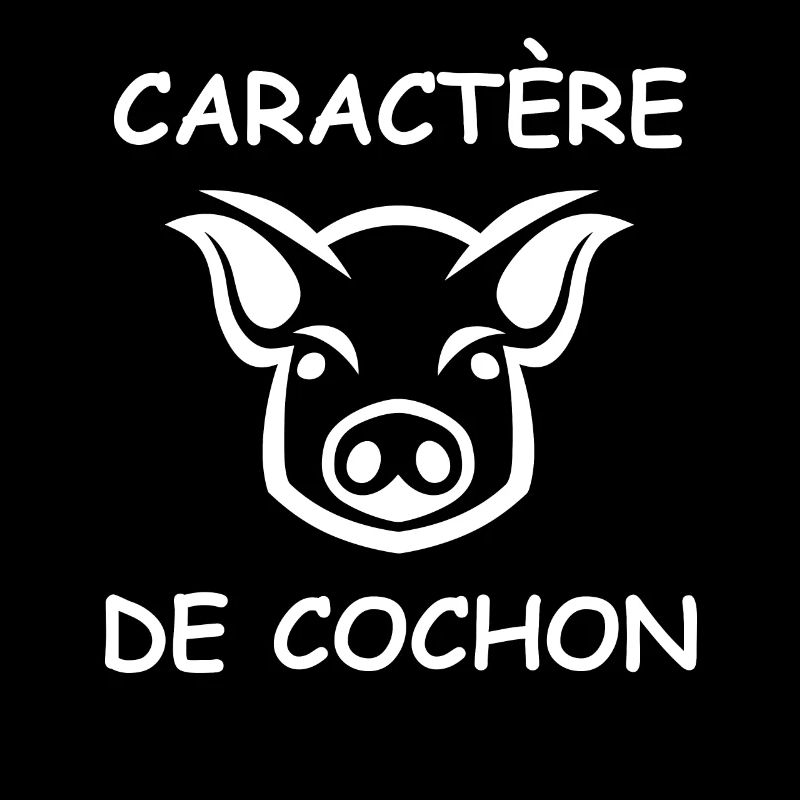 caractère de cochon