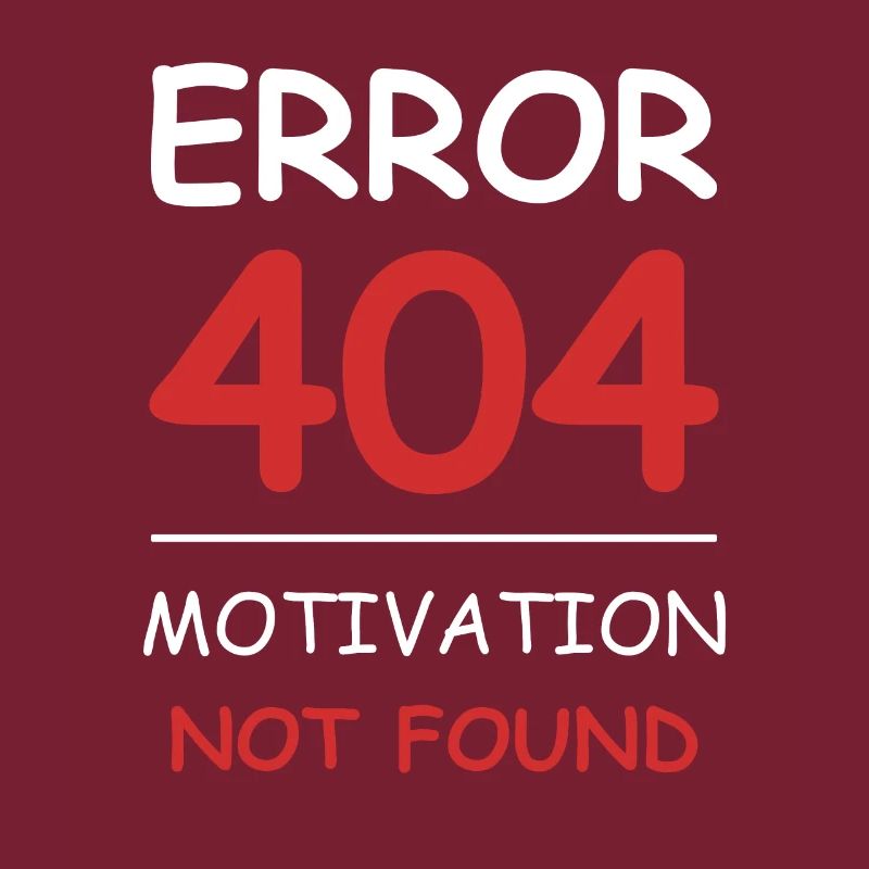 Motivation not found Error 404