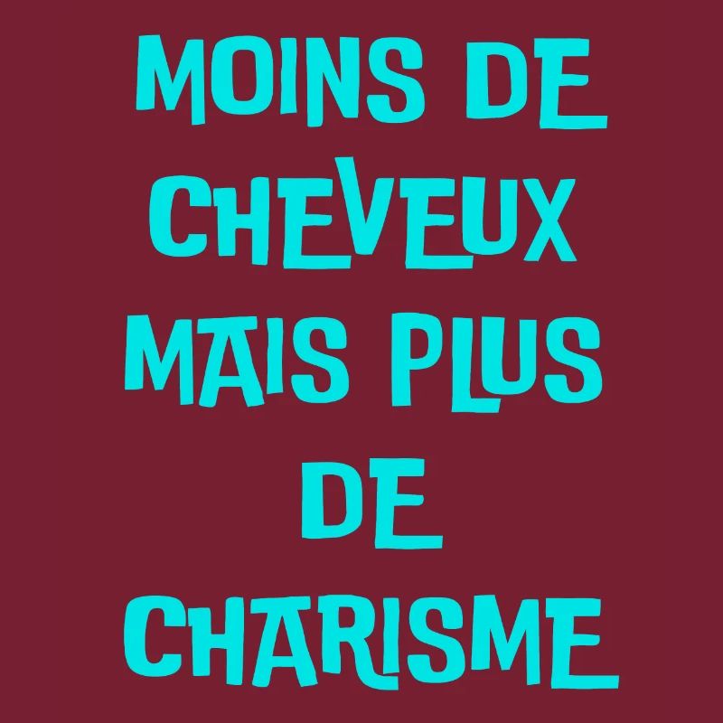 moins de cheveux, plus de charisme