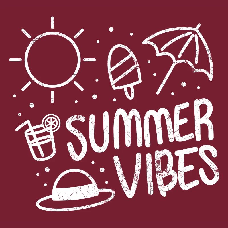 SOMMER AUSSTRAHLUNG EIS STIEL SONNE SCHIRM SPRUCH
