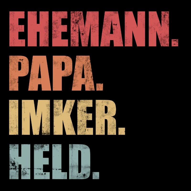 Imker Ehemann Papa Held Vintage Geschenk