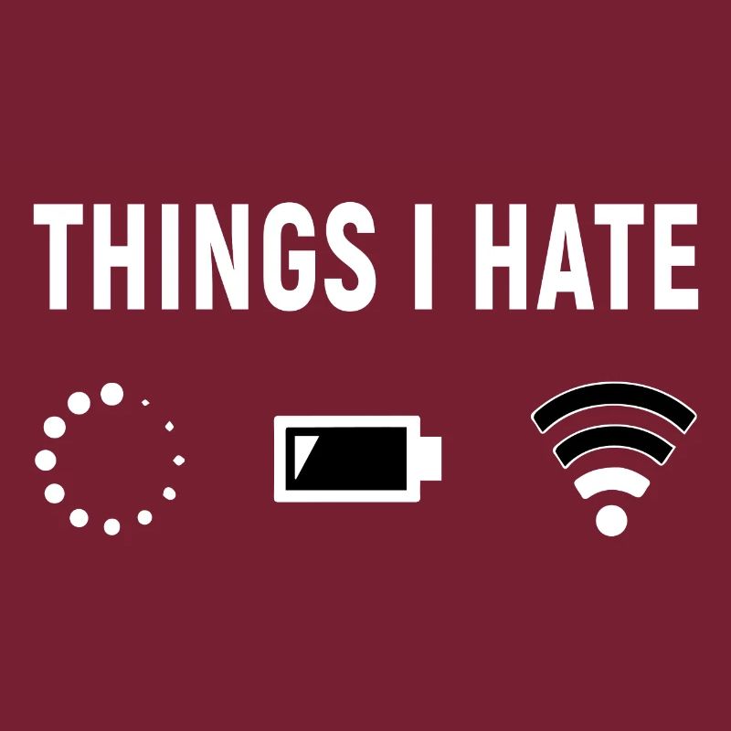 Things I Hate - Programmierer Computer Gamer