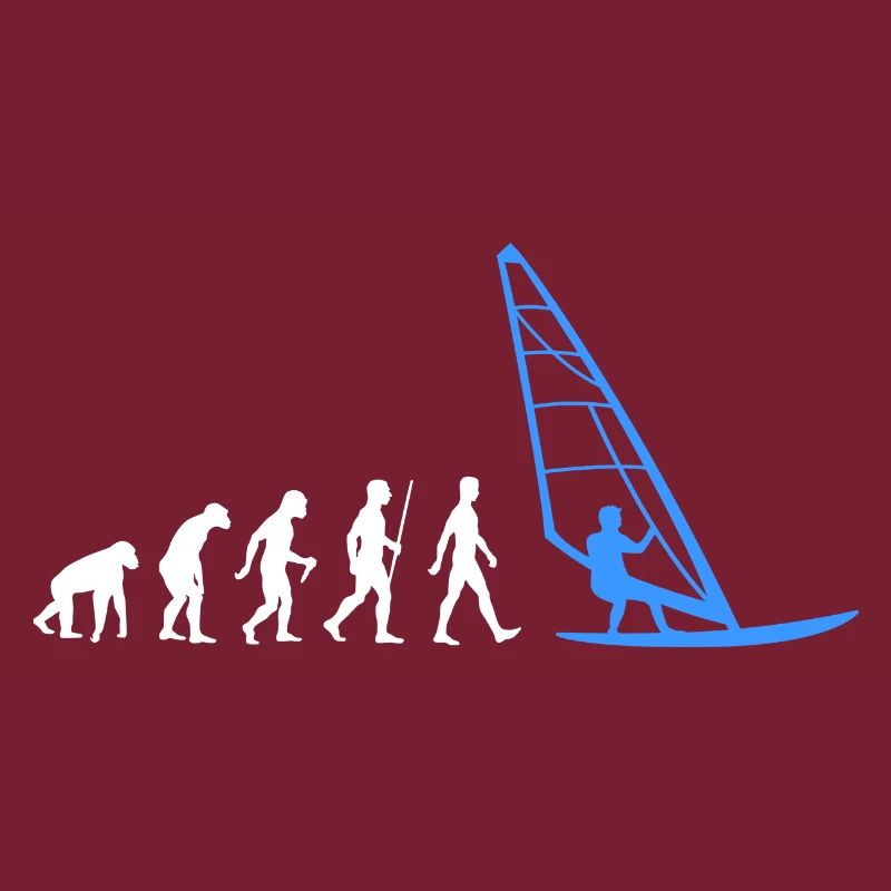 Windsurfen Evolution Windsurfer Windsurfing