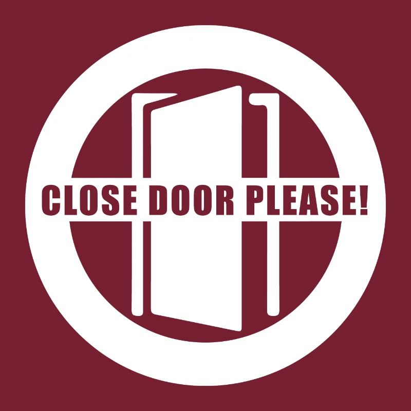 Please close doors | Please close the door