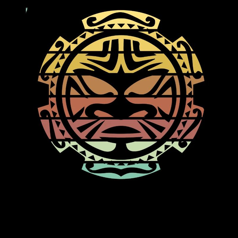 Maori sun tattoo