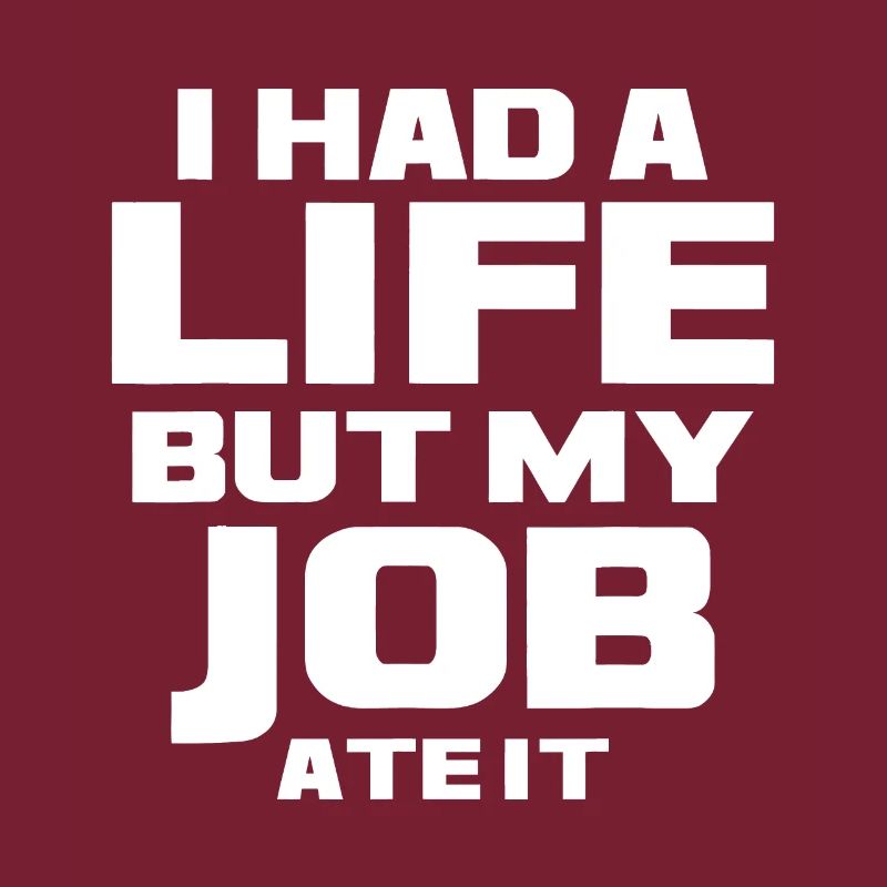 J’avais une vie mais mon travail l’a mangé - bourreau de travail dur w