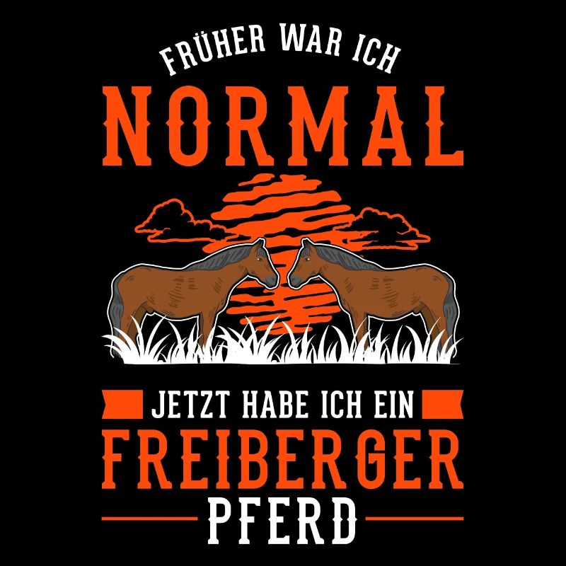 Freiberger Pferd Reiterin
