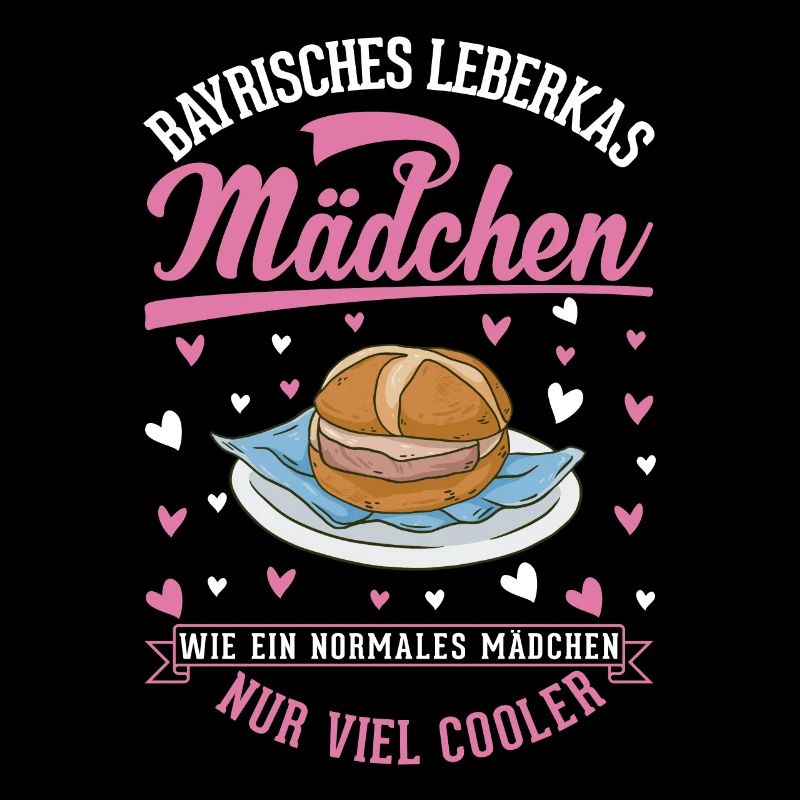 Leberkas Mädchen Leberkäse Fleischkäse