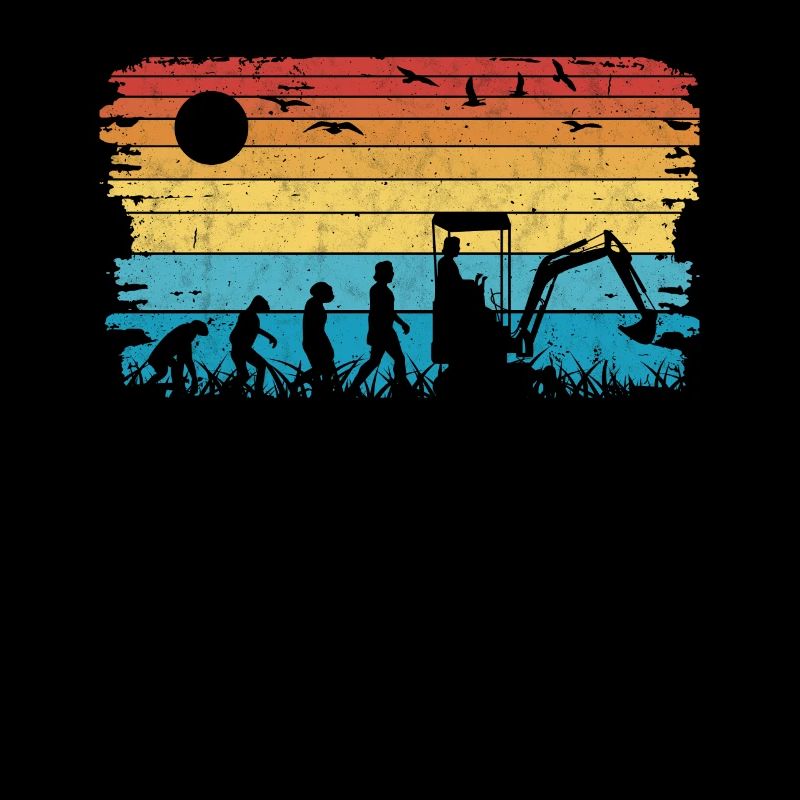 Bagger Evolution Baggerführer Baggerfahrer