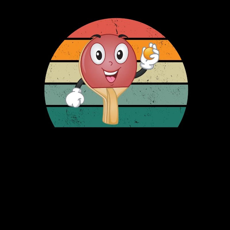 Joueur de tennis de table Tennis de table net spin servir